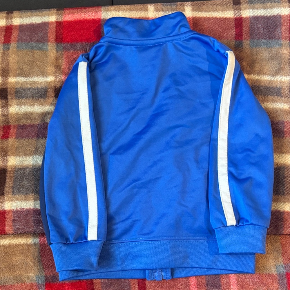 Nike Kids Royal Blue Zip-Up Hoodie - Picture 2 of 2
